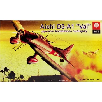 Plastikový model 1:72 PLASTYK S028 Aiči D3 A1 Val