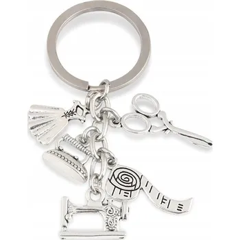 Přívěsek Na Klíče krejčovská kožešina přírodní DKM