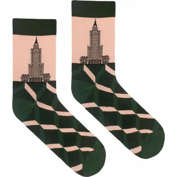 Dámské ponožky KABAK Ponožky Elegantní Palác Kultury vícebarevné velikost 42-46
