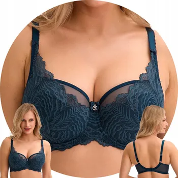 Podprsenka Gaia podprsenka s polovyztuženými košíčky modrá velikost 90C