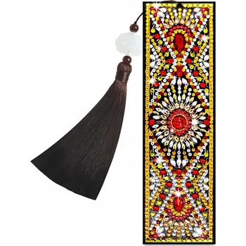 Doplněk ke knize Diamantová výšivka - Záložka do knihy - Ornament