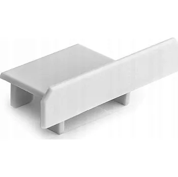 LED osvětlení Záslepka Kluś Larko pro LED profil bílá