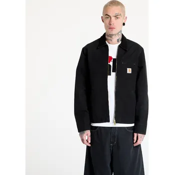 Bunda Carhartt WIP Detroit Jacket UNISEX Black/ Black Stone Canvas XL