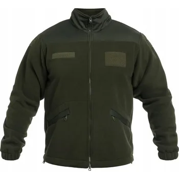 Pánská mikina MIKINA PRACOVNÍ FLEECOVÁ BOZP VOJENSKÁ TURISTICKÁ XL
