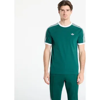 Pánské tričko Tričko adidas 3S Tee Collegiate Green XXL