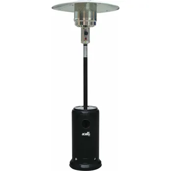 Přímotop Aga Plynový ohřívač MR8151 Výkonný, 12 kW, ocel, výška 222 cm, černá, délka 81,3 cm, šířka 81,3 cm STK17699