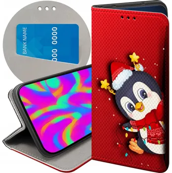 Pouzdro na mobilní telefon Flipové pouzdro Hello Case pro Xiaomi NOTE 13 PRO 4G / POCO M6 PRO červené