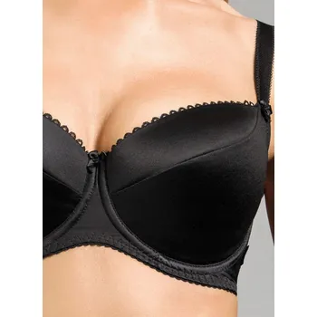 Podprsenka DALIA PODPRSENKA 80D K08 SATINE ČERNÁ