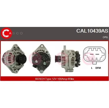 Alternátor Generátor CASCO CAL10439AS