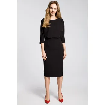 Dámské šaty MOE šaty do práce klasické midi velikost 40