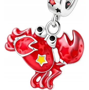 Přívěsek Korálky Přívěsek Charms Znamení Zvěrokruhu Rak Korálky Charms Trusky