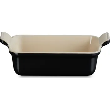 Nádobí Zapékací mísa HERITAGE 19 cm, 1,1 l, BLACK ONYX, kamenina, Le Creuset