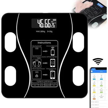 Osobní váha BLUETOOTH SMART OSOBNÍ VÁHA S ANALÝZOU TĚLA A DVĚMA BATERIEMI