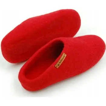 Dámské pantofle PANTOFLE FILCOVÉ BAČKORY VLNĚNÉ FELTINESS 35/36