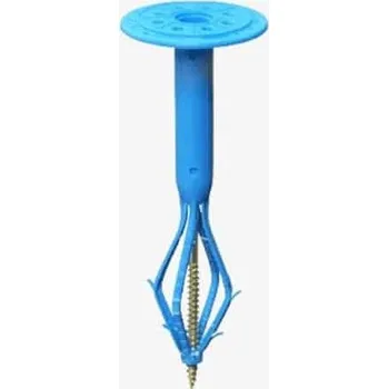 Hmoždinka Den Braven - Talířová hmoždinka Extreme fix 4D, 10/160, modrá, Z0192DB Varianta: Talířová hmoždinka Extreme fix 4D Ø 10 mm / 160 mm 100 ks modrá