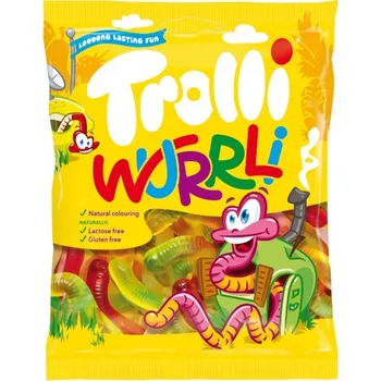 Bonbon Želé Bonbony WURRLI Trolli 100 g