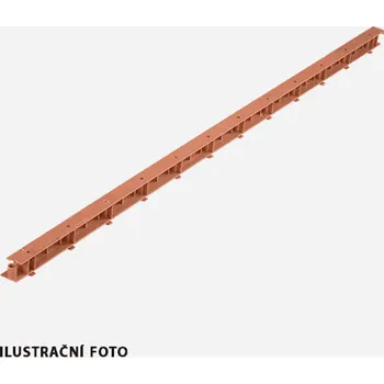 Den Braven Ventilační element GRATE VENTI, 32 mm x 1000 mm, hnědý