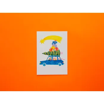 Paragraph paper & graphics Vánoční přání – Vánoční výprava