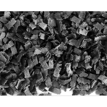 Jedlá dekorace na dort Posyp na dort z jedlého papíru hobliny , ČERNÁ 100g