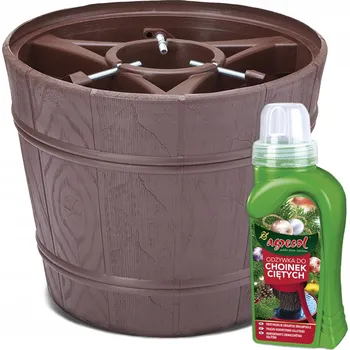 Stojánek na vánoční stromek Stojan na vánoční stromek Planet do 2,8 m s výživou pro řezané stromky Agrecol