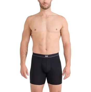 Boxerky Set pánských boxerek SAXX ESSENTIAL COTTON BOXER BRIEF FLY 3ks velikost L