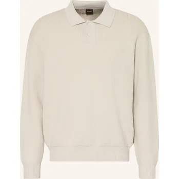 Pánské oblečení Boss Pánské Pletené Polo Tričko Kotorpolo, béžová, XL