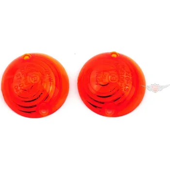 Směrový světlomet Diverse / Import Sada sklíček blinkrů Býčí oko pro Zündapp KS 100 GS 125 Maico Hercules MG00053132