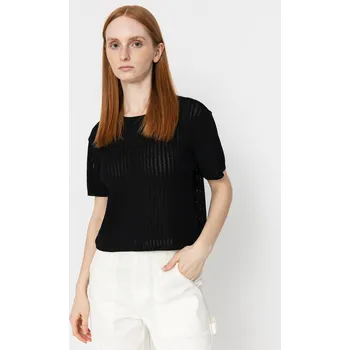 Dámské tričko Volcom Meshy Beach (black) M, černá