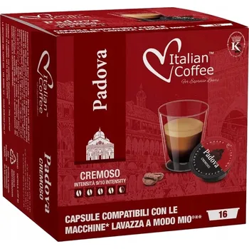 Kapsle do Lavazza A Modo Mio Italian Coffee Padova A Modo Mio 16 ks