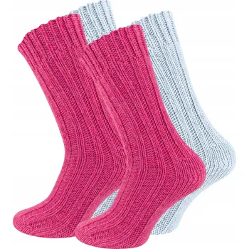 Dámské ponožky Ponožky dámské vlněné s alpakou 2 páry 39-42