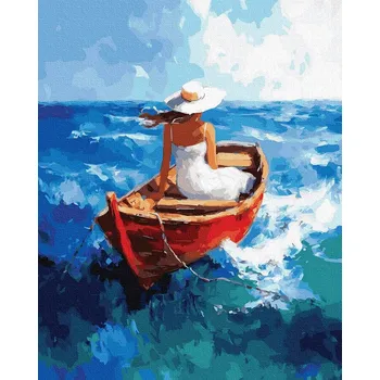 Malování podle čísel iPicasso 40x50 cm na rámu – Samota nese dál