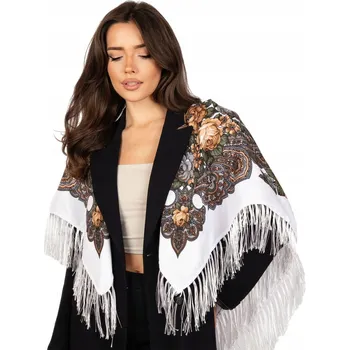 Šátek Květinový šátek Alessio - polyester