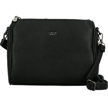 Kabelka Módní dámská koženková crossbody kabelka Coveri Leanne, černá
