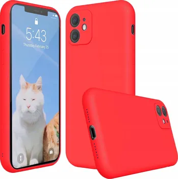 Pouzdro na mobilní telefon Zadní Kryt Smart-Tel pro Apple iPhone 11 červené