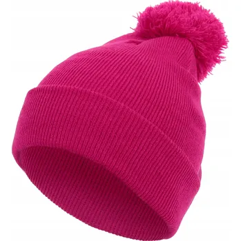 Čepice Haker zimní čepice beanie růžová, univerzální velikost