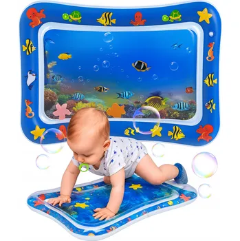 Hračka pro nejmenší Nafukovací PODLOŽKA senzorická NAFUKOVACÍ PRO MIMINKA miminka a děti, vzdělávací, barevná XXL