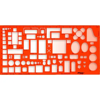 Technická šablona architektonická - nábytek