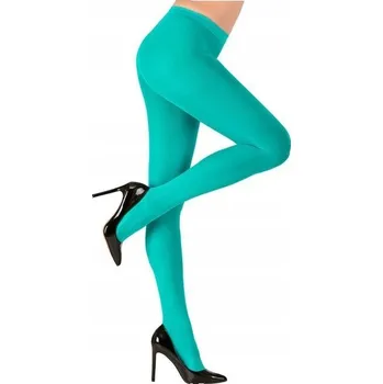 Dámské punčochy Punčocháče Tyrkysové, Barevné, Velikost XL