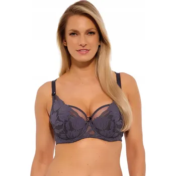 Podprsenka Gaia podprsenka polovyztužená šedá velikost 70G