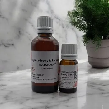 Cedrový olej (z kůry cedru) PŘÍRODNÍ [Objem 7 ml]