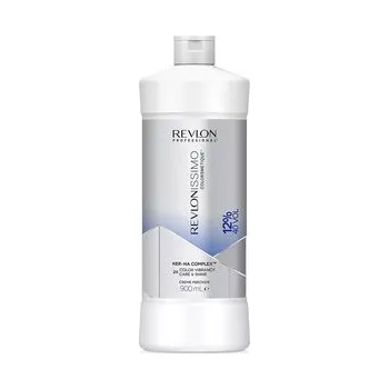 Barva na vlasy Revlon Professional Revlonissimo Colorsmetique Creme Peroxide krémový oxidant pro intenzivní barvení vlasů 900 ml, 40 Vol. 12%