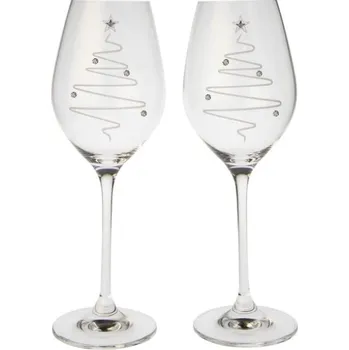 Sklenice Sklenice Celebration 360 ml, 2 ks, vanoční strom