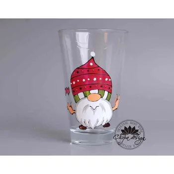 Sklenice Longovka - Vánoční skřítek