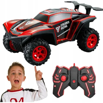 RC model auta TERÉNNÍ AUTO JEEP NA DÁLKOVÉ OVLÁDÁNÍ S PILOTEM MEGA