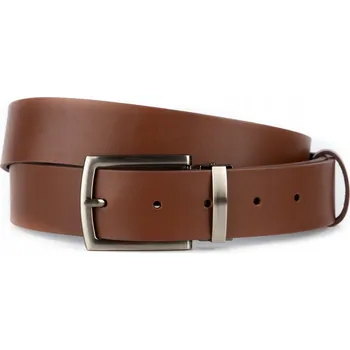 Opasek Kožený opasek ke kalhotám model 6.35 hnědý 140
