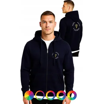 Pánská mikina Mikina s kapucí a zipem | Firemní potisk | XS-5XL vel 3XL