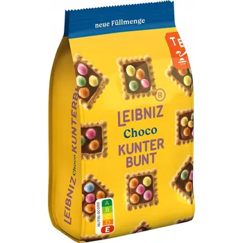 Leibniz Choco Fun Bites Máslové sušenky s mléčnou čokoládou 100g