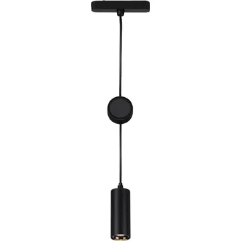 BRILONER LUXTRAIL lištový systém 48V, LED závěsné svítidlo, nastavitelná výška, černá 8032015