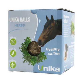 Krmivo pro koně Unika Balls Herbs 1,8kg