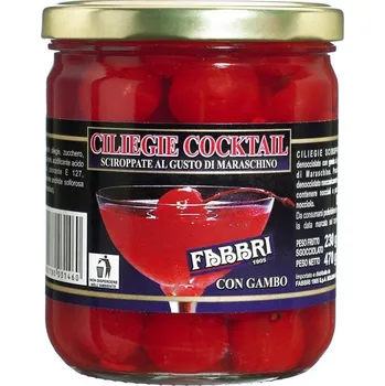 Ovoce FABBRI TŘEŠNĚ SE STOPKOU 470g